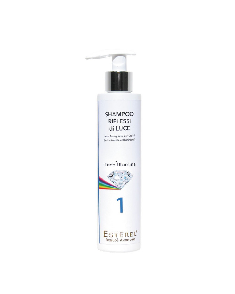 Shampoo illuminante per capelli colorati, fini o fragili. Senza Siliconi né Parabeni
