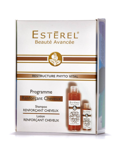 Trattamento per rinforzare i Capelli Fini (Shampoo + Lozione). Anche in gravidanza.