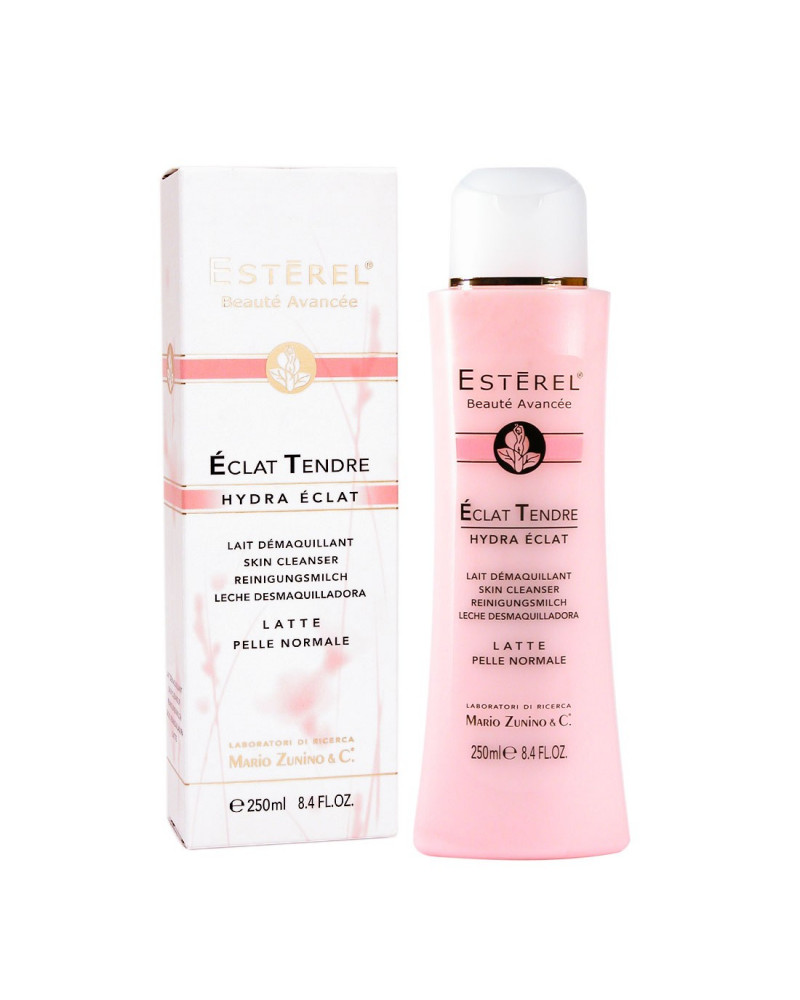 Latte detergente illuminante per Pelle Mista