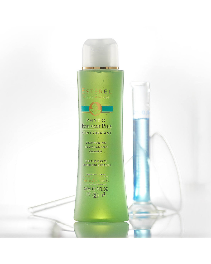 Shampoo ristrutturante per capelli fini e fragili. Indicato per caduta dei capelli e in gravidanza